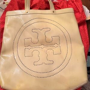 Cream Tote Bag